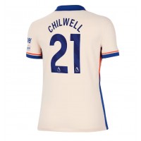 Camisa de Futebol Chelsea Ben Chilwell #21 Equipamento Secundário Mulheres 2024-25 Manga Curta